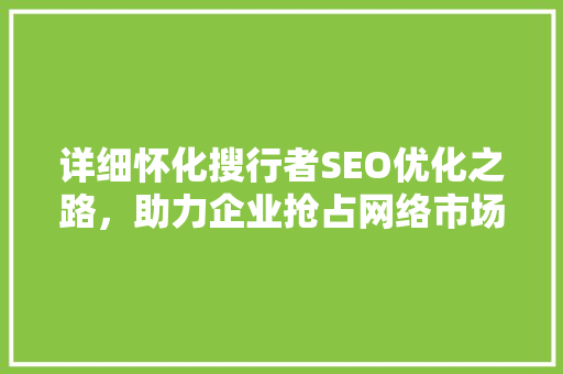 详细怀化搜行者SEO优化之路，助力企业抢占网络市场先机